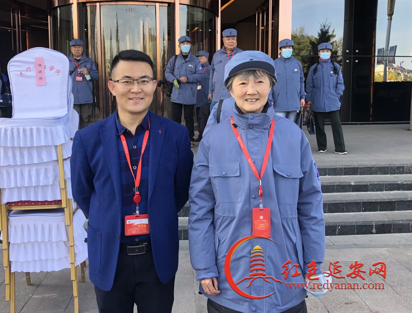 叶剑英元帅之女叶向真与红色延安网总编辑、压舱石故事汇发起人常世民 叶剑英元帅之女叶向真与红色延安网总编辑、压舱石故事汇发起人常世民